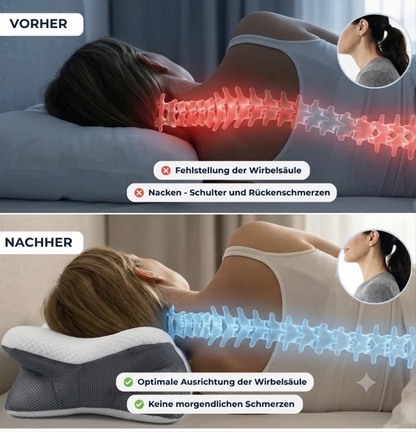 Aluna Sleep™ –  Premium Ergonomisches Schlafkissen